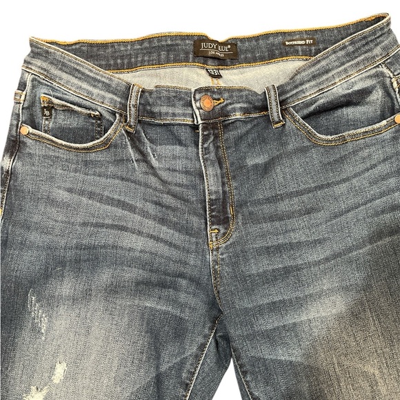 Judy Blue Boyfriend Fit Distressed Womens - Picture 3 of 6